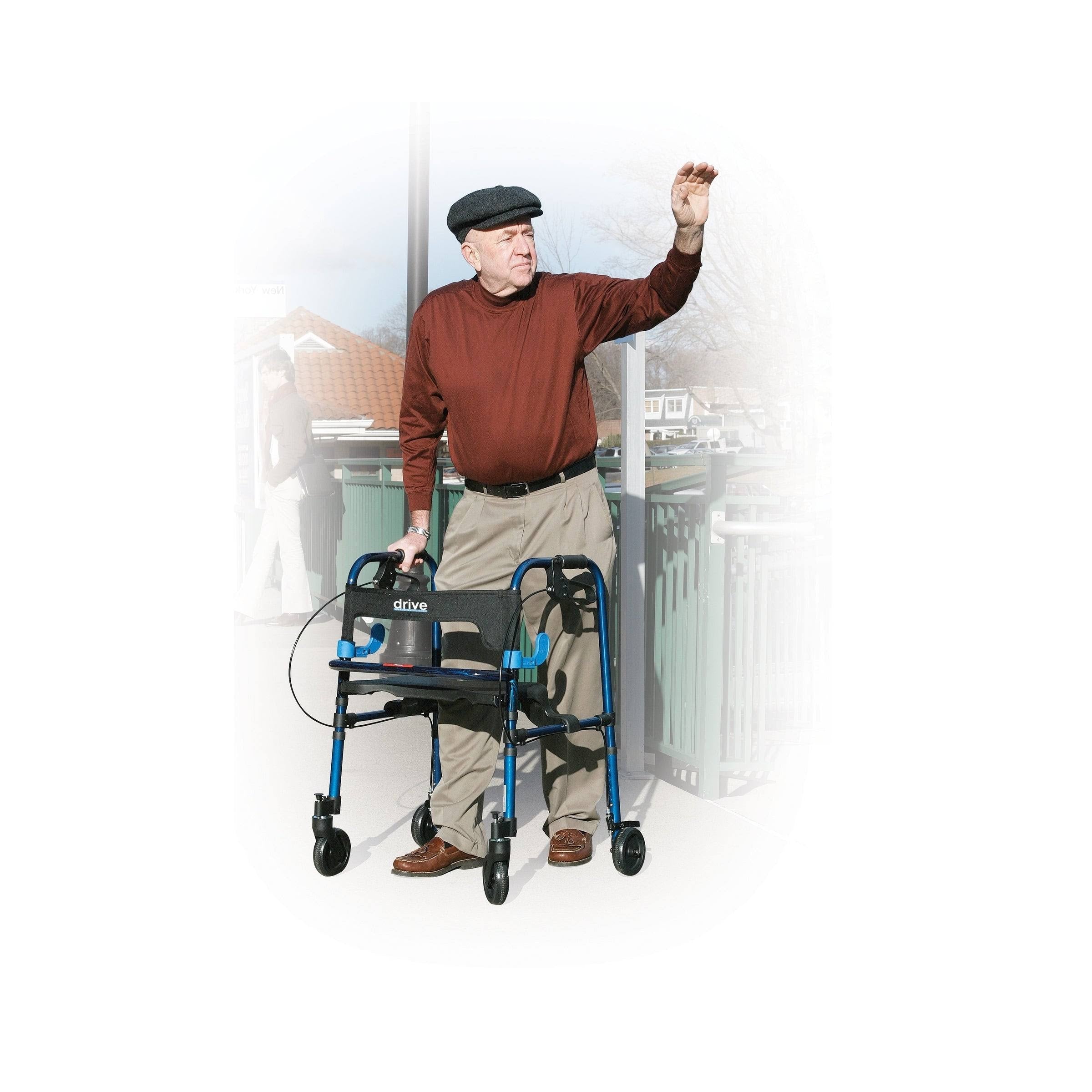 Flame Blue Rollator F87465