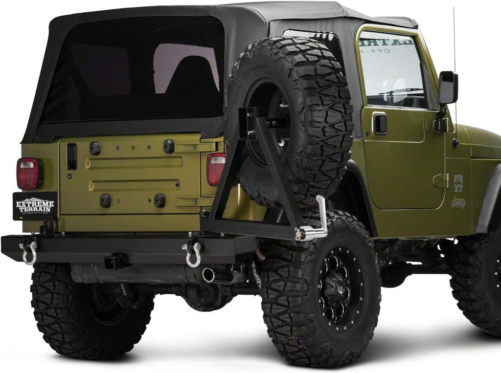 Rear Bumper with Tire Carrier A4323