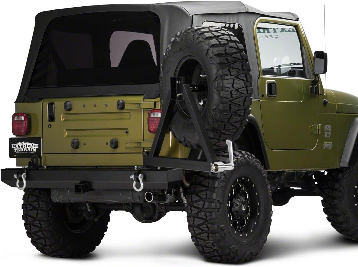 Rear Bumper with Tire Carrier A4323