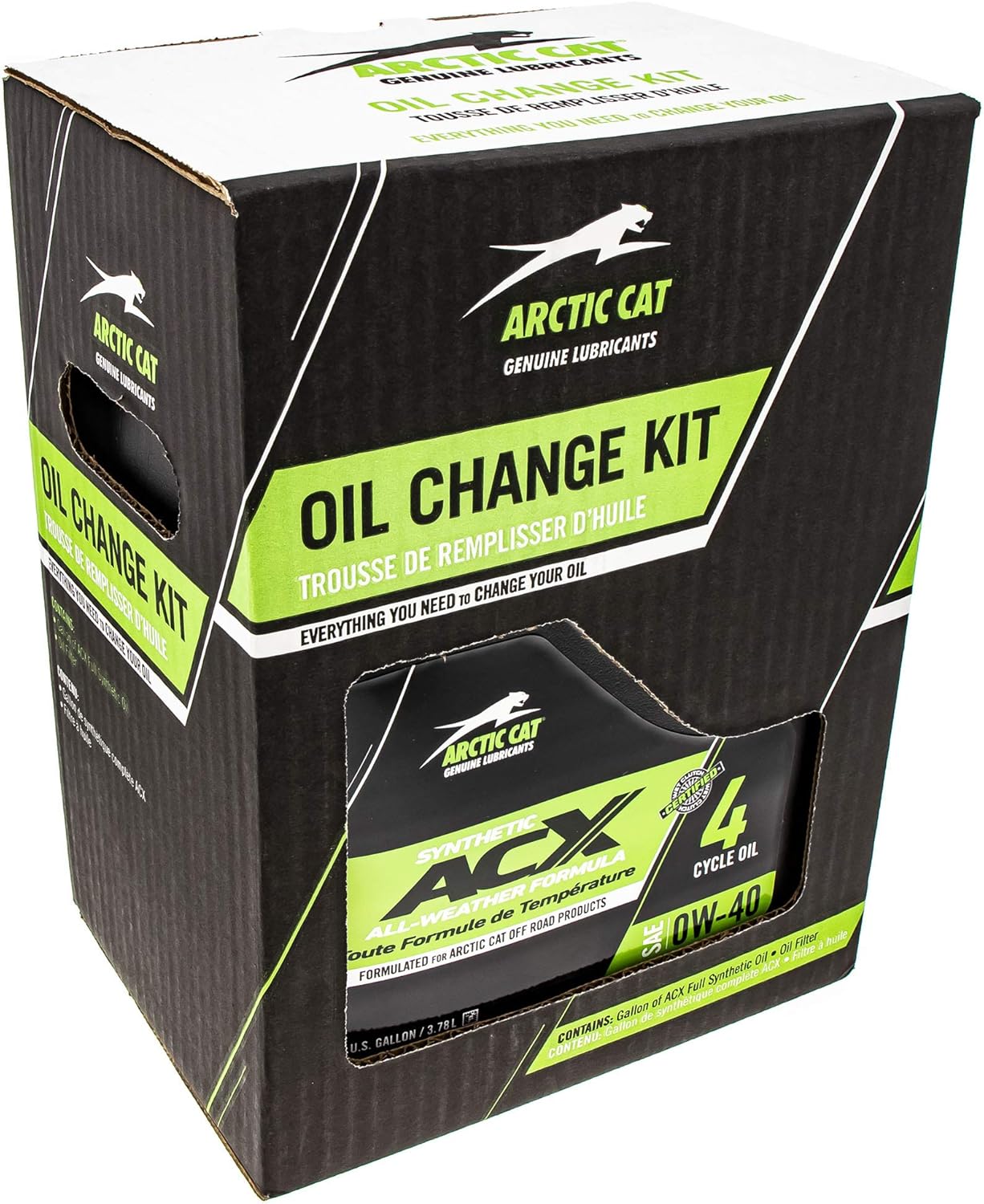 0W-40 Synthetic Gallon Oil Change Kit L48742