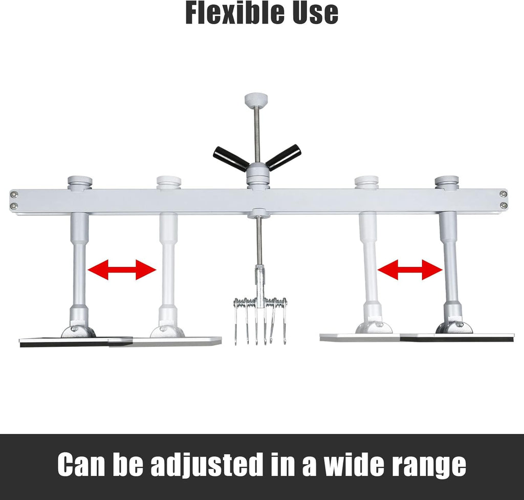 Dent Pull Level Bar Kit with 6-Claw Hook, 750mm/29inch N2436