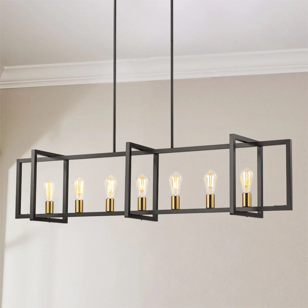 7-Light Kitchen Island Chandelier L20811