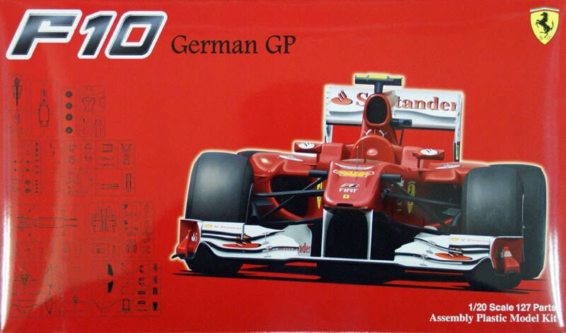 Ferrari F10 German GP Model Car L9318