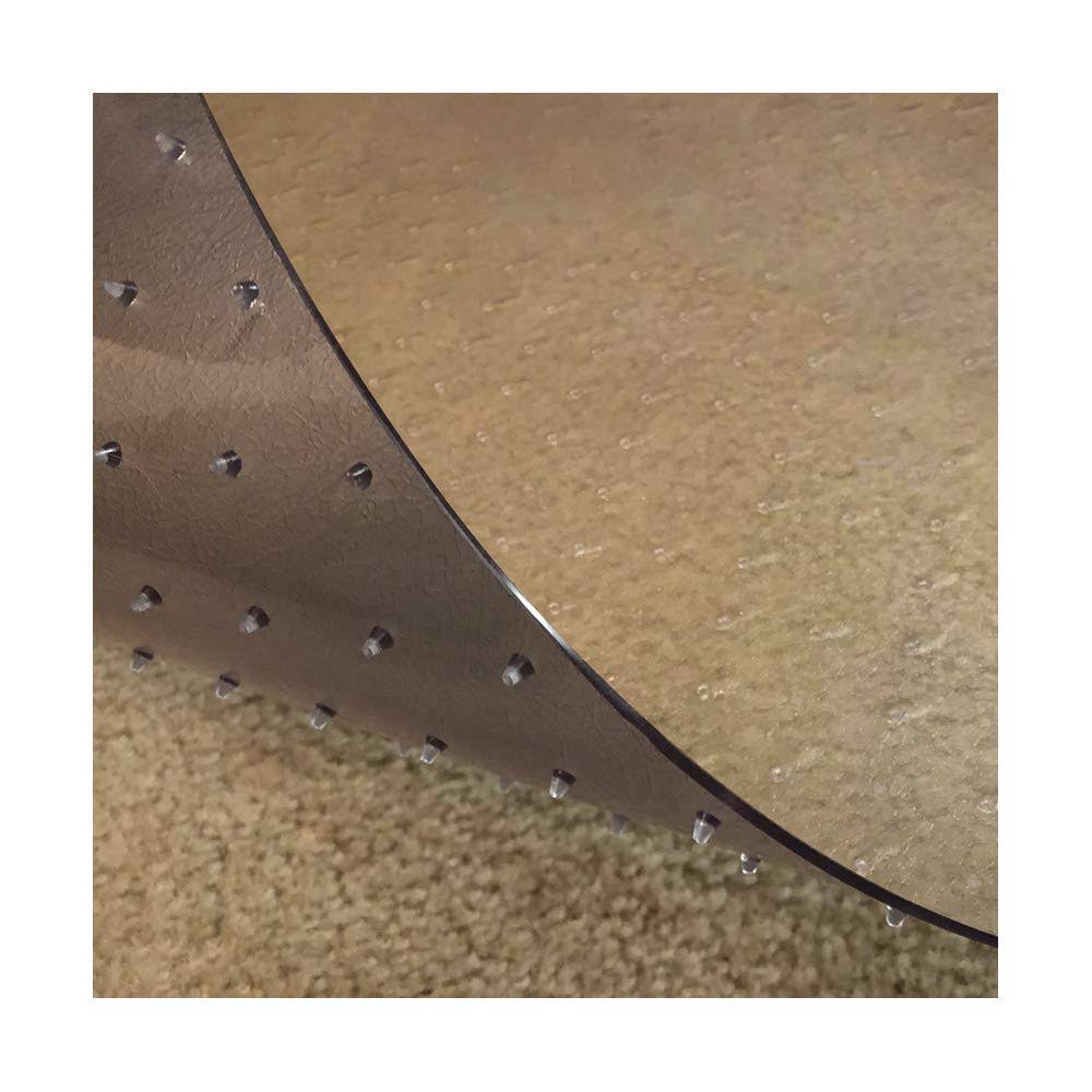 Clear Vinyl Plastic Floor Runner for Deep Pile Carpet Q15572