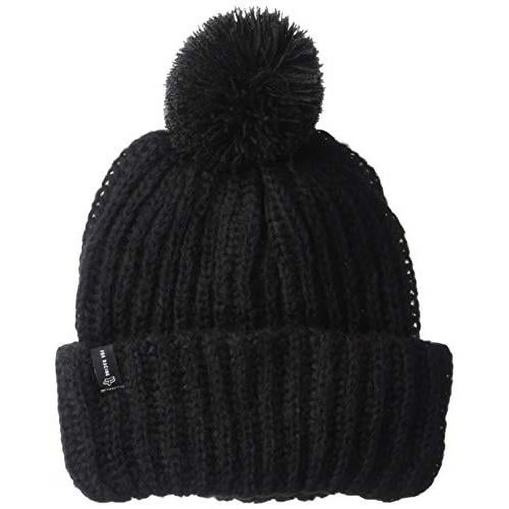 Black One Size Beanie F742