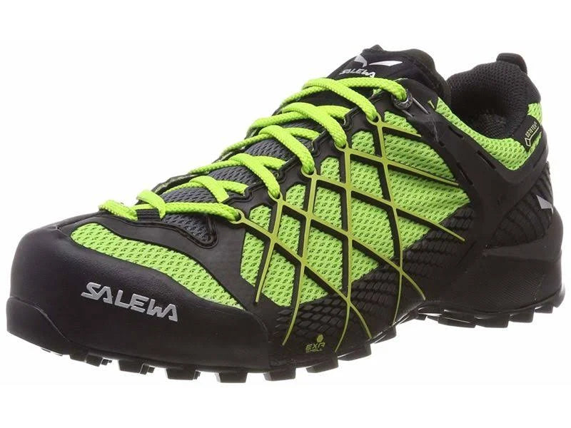 Men's Wildfire GTX Hiking Shoes - Black Out/Fluo Yellow - 8.5 Q619193