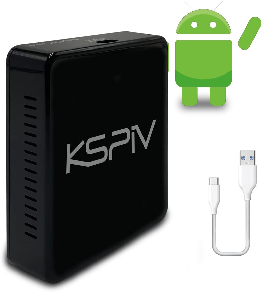 Wireless Carplay Dongle Multimedia Video Adapter Android AI Box 4+64GB I274