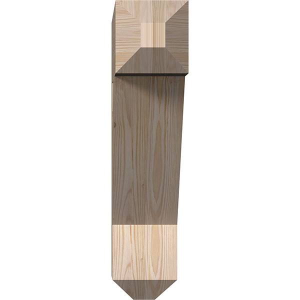 Traditional Craftsman Smooth Bracket, Douglas Fir H780741