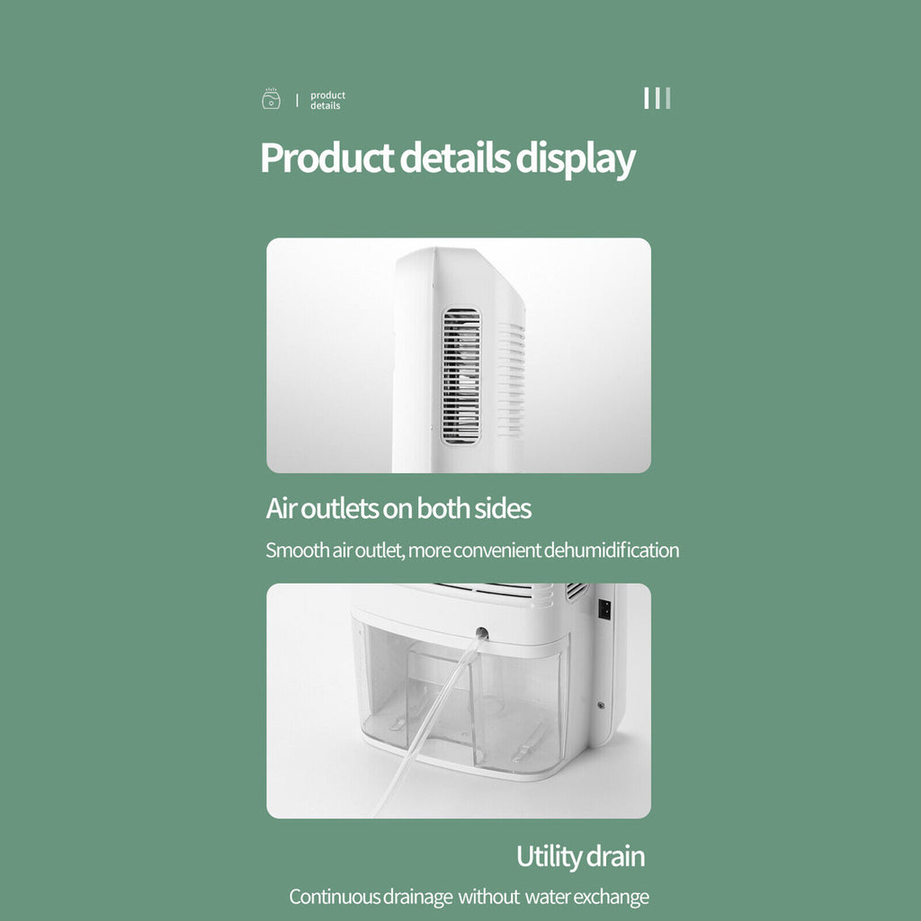 2.5L Dehumidifier with LCD Displays N757