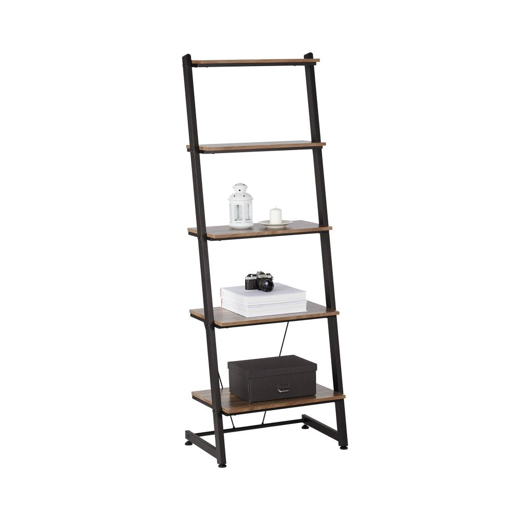 Modern Oak 5-Shelf Bookcase L3703