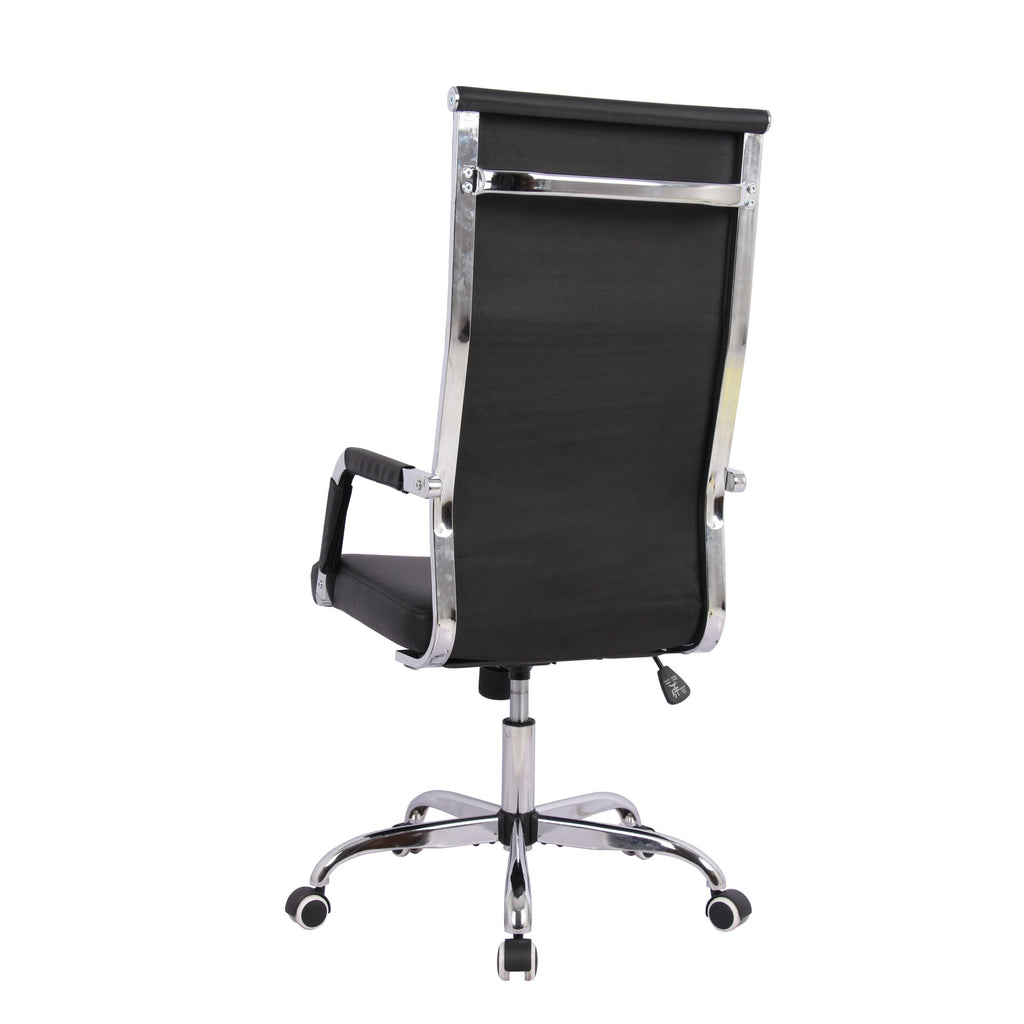 Black High Back Adjustable Executive Office Swivel Chair F640642