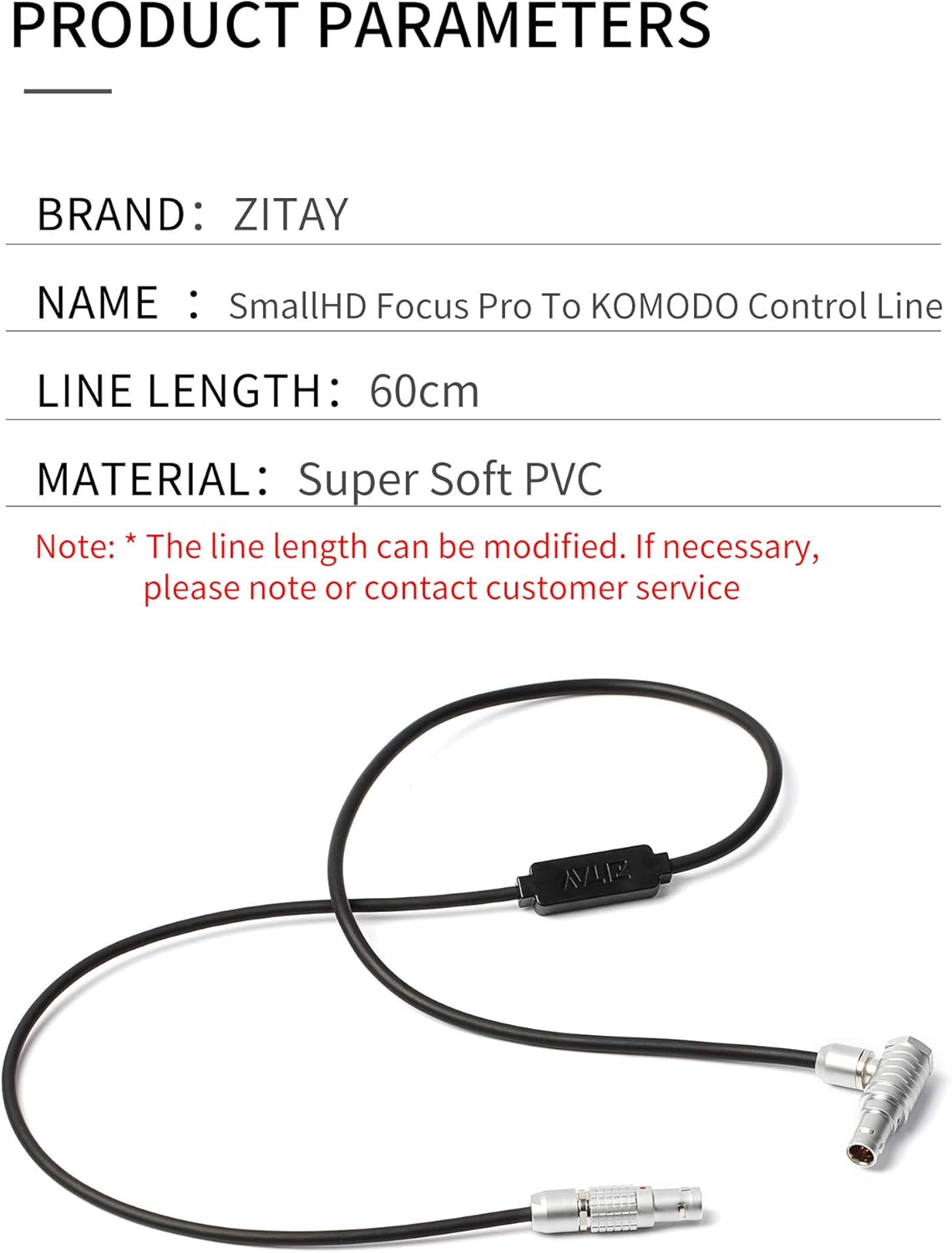 5pin to 9pin Camera Controlling Cable Pack of 2 T5726