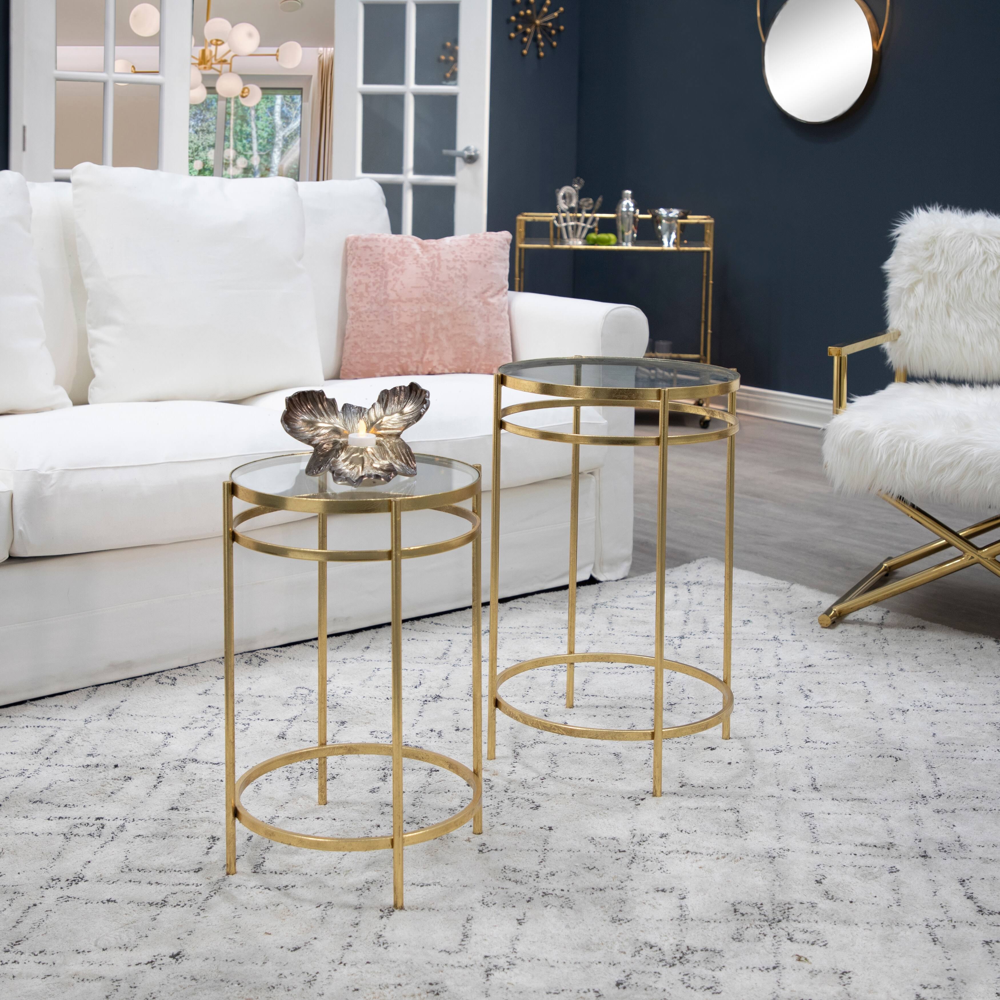 Gold Metal Tealight Candle Holder I74196