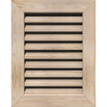 12-in W x 12-in H Vertical Gable Vent Unfinished Smooth Pine K355830