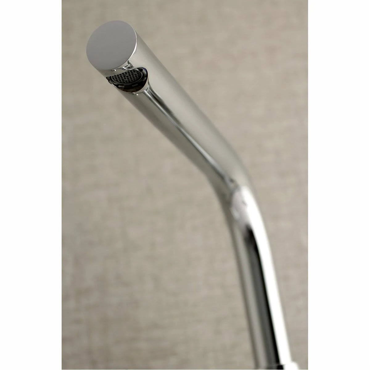 Brushed Nickel Adjustable Center Wall Mount Kitchen Faucet P687