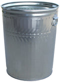 Galvanized Steel 32-Gallon Trash Can A8835