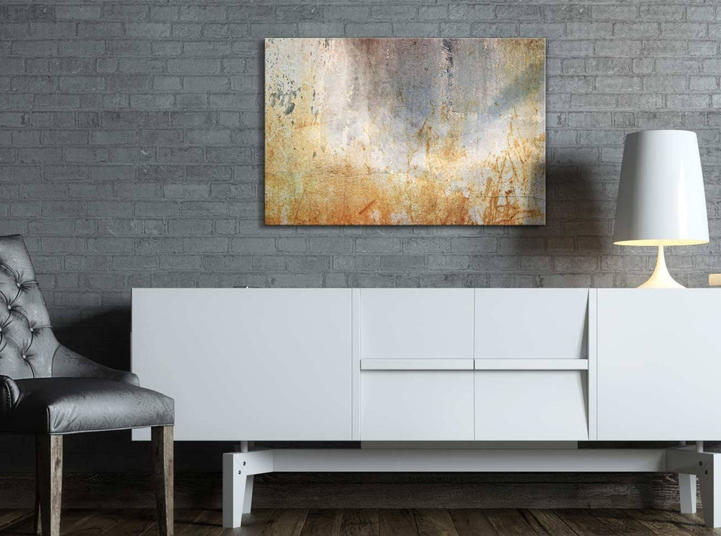 Rusty Iron Slate Composition Giclee Print Canvas Art N145