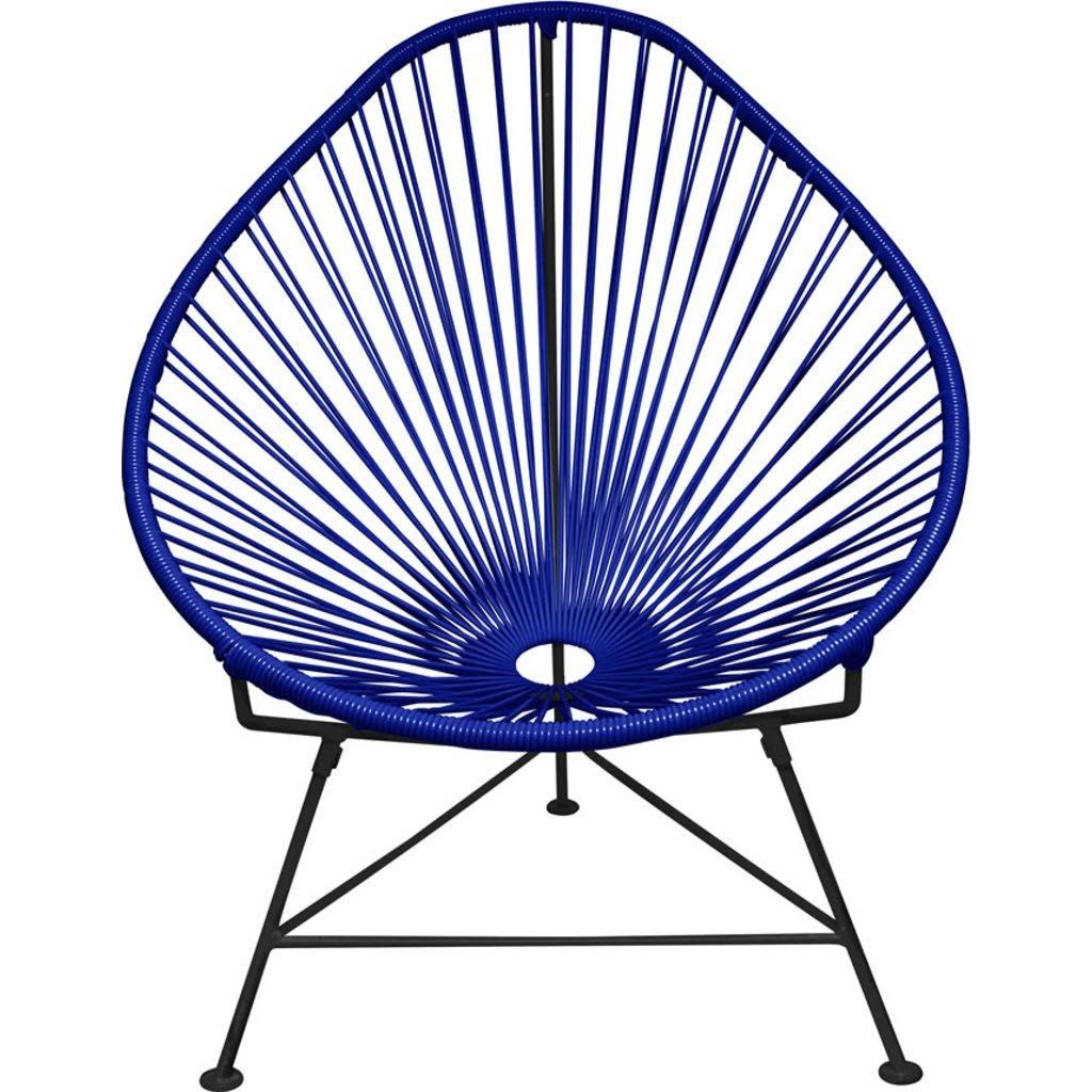 Black Deep Blue Acapulco Chair G478