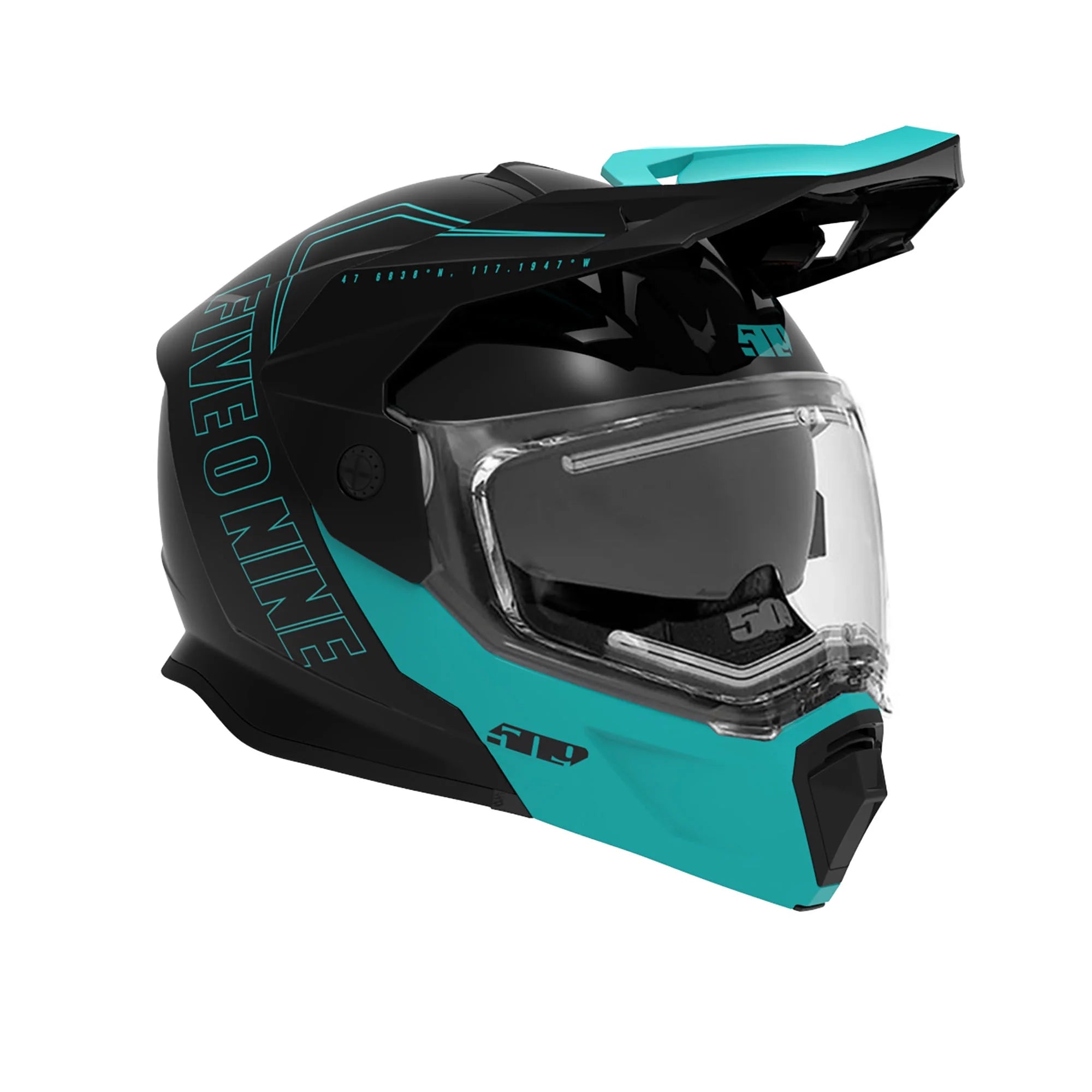 Modular Snowmobile Helmet Heated Shield - Emerald - Large G5385