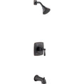 Bronze Single-Handle Tub and Shower Faucet V373