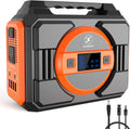 Portable Power Station 300W 75000mAh 277.5Wh Lithium Battery Power Supply with LED Flashlight 2 AC Outlets 2 DC 4 USB Ports X902007