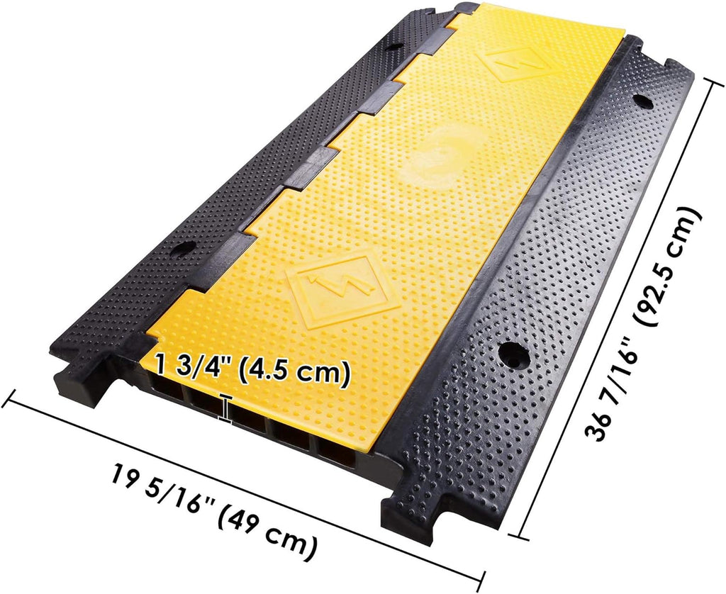 5 Channel Rubber Cable Protector Pack of 2 D793125