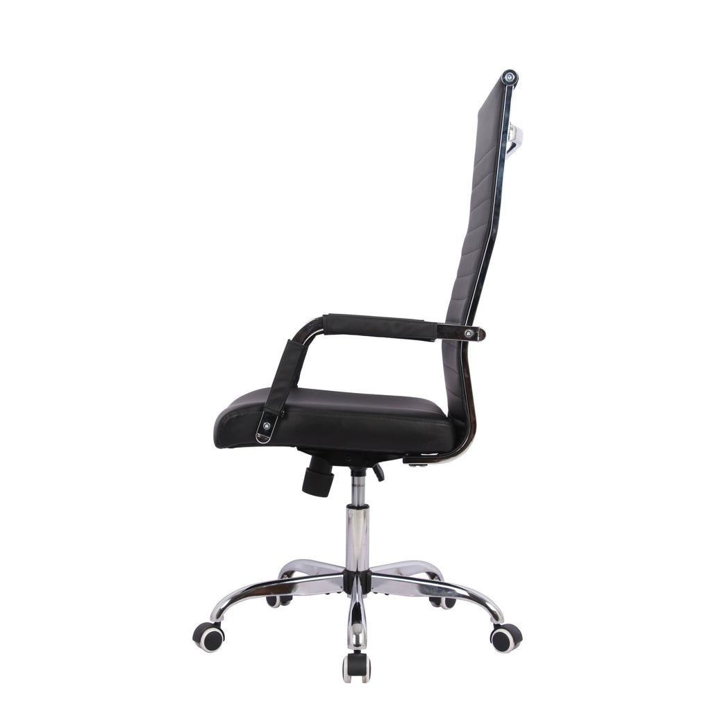 Black High Back Adjustable Executive Office Swivel Chair F640642