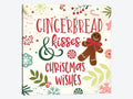 Gingerbread Kisses Wrapped Canvas I60470