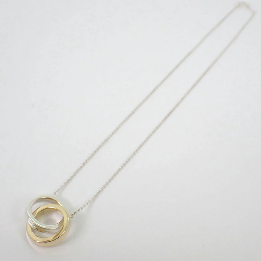 Interlocking Circle Necklace O925