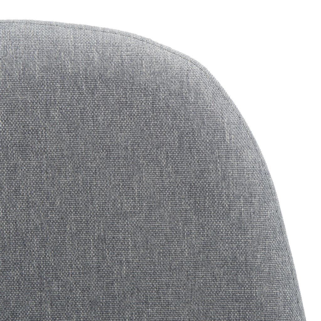 Dark Grey & Natural Counter Stool V854