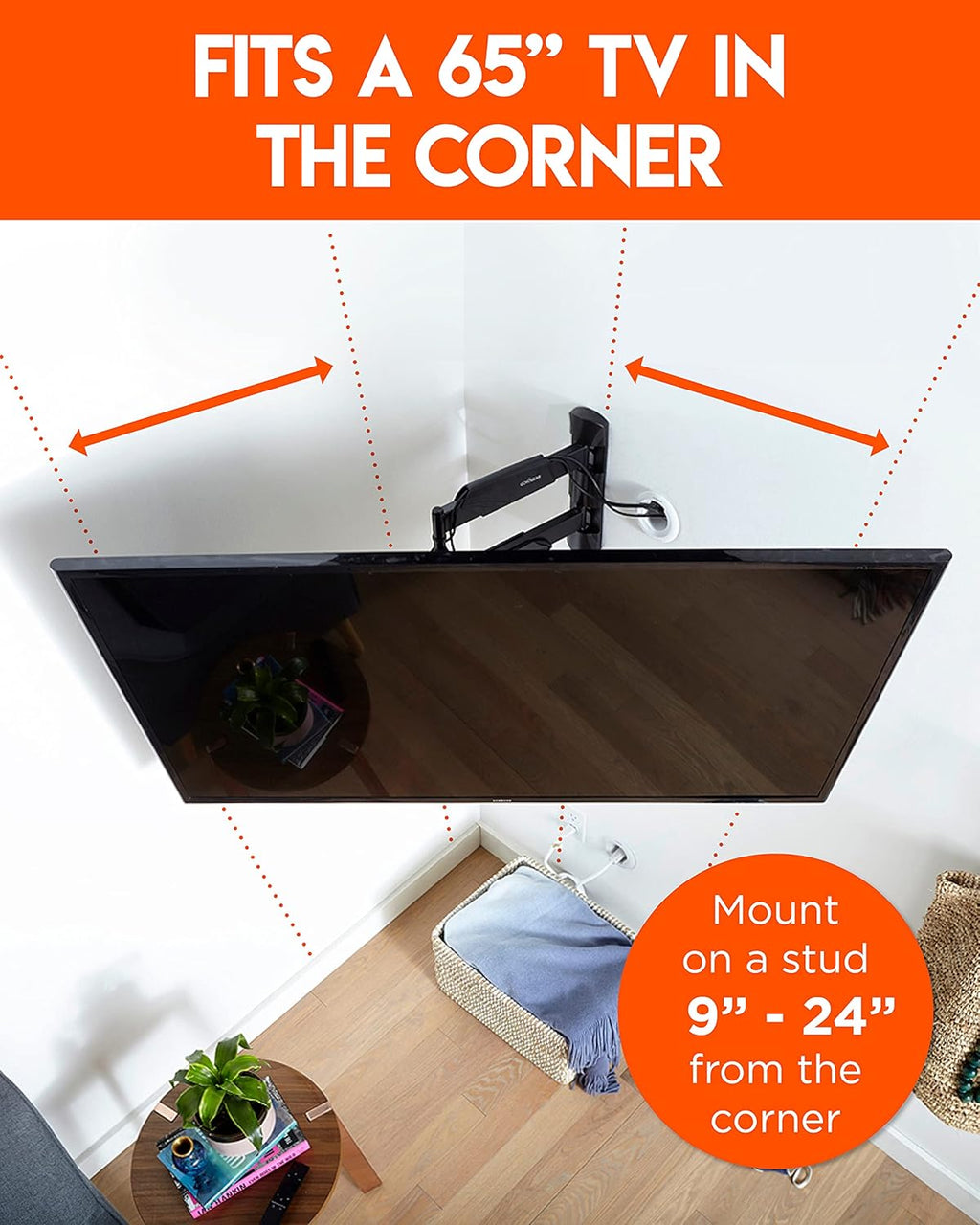 Corner TV Wall Mount O624345