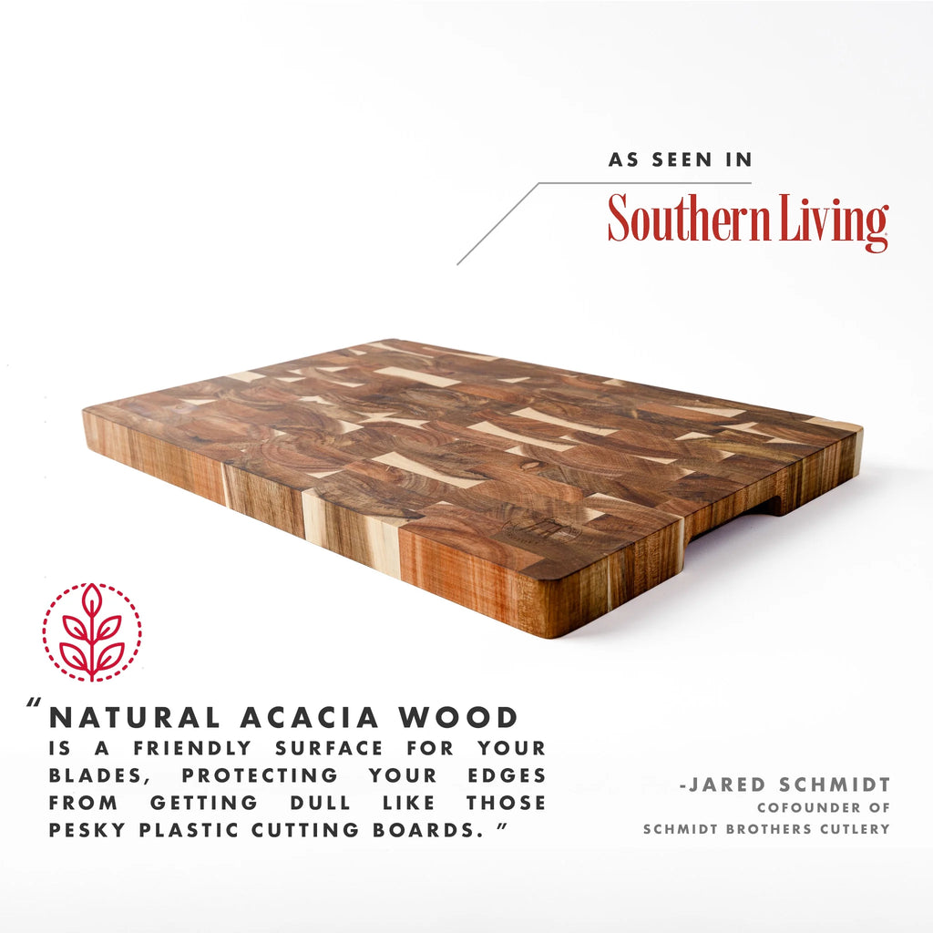 Acacia End-Grain Cutting Board G62048