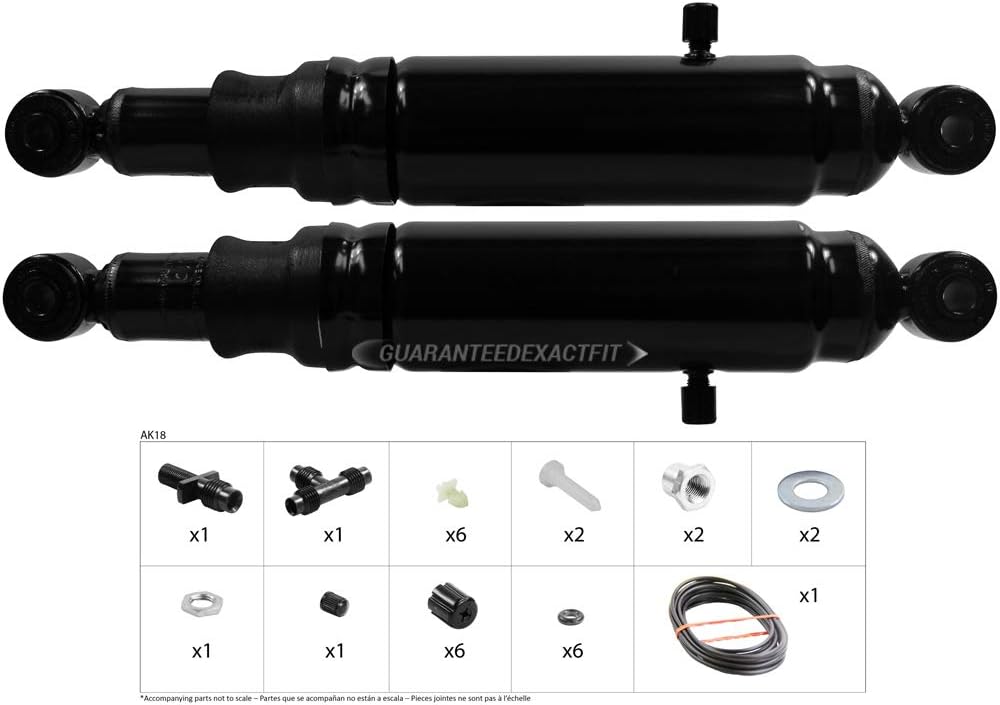 Pair Rear Monroe Max-Air Shocks O27250
