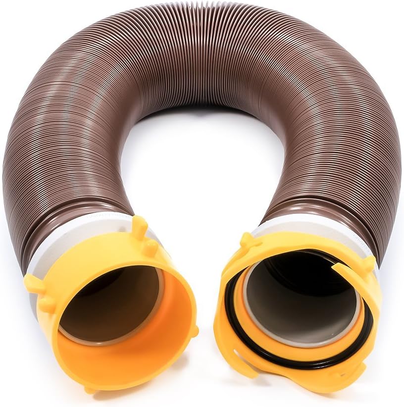 20' Sewer Hose Kit with Swivel Fittings and Wye Connector M5769