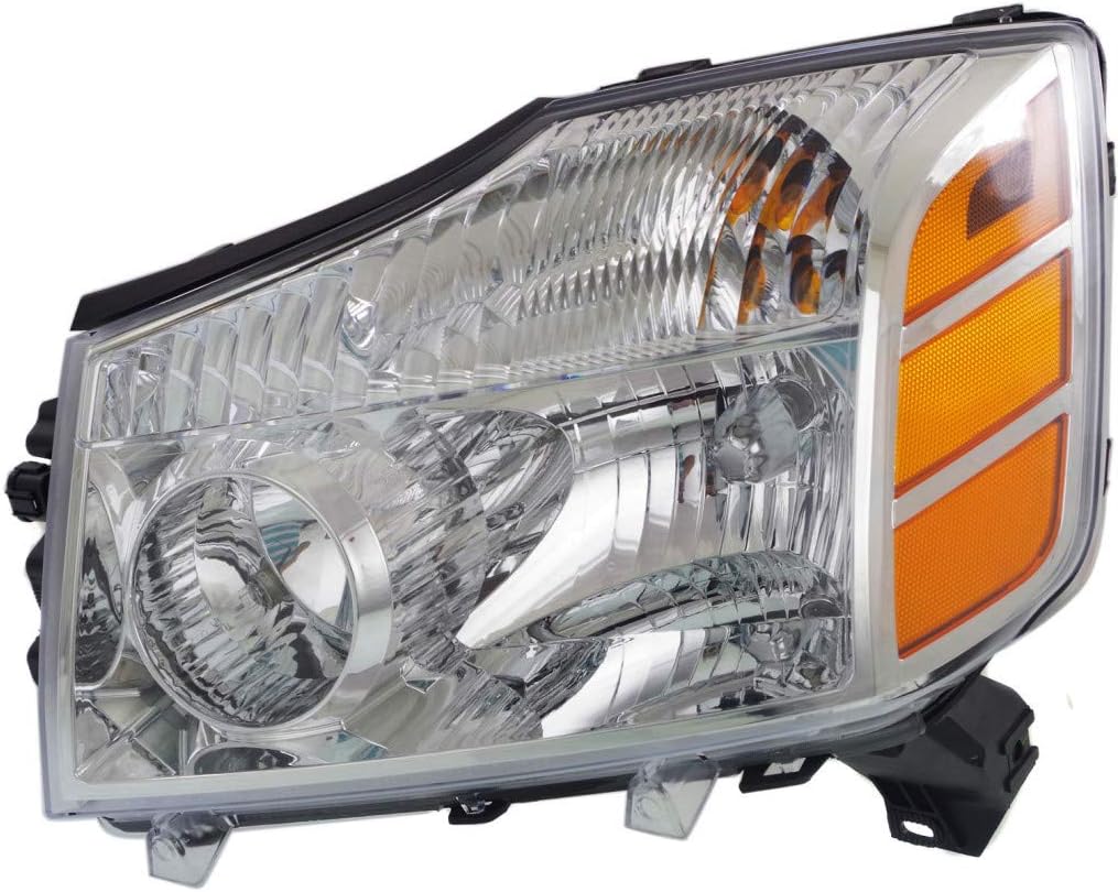 Passenger Side Halogen Headlight for Nissan Armada 2005 2006 2007 A110