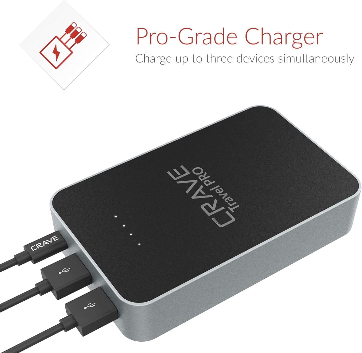 13400 mAh Quick Charge QC 3.0 USB Type C PD Portable Battery Charger Pack of 2 Q4904