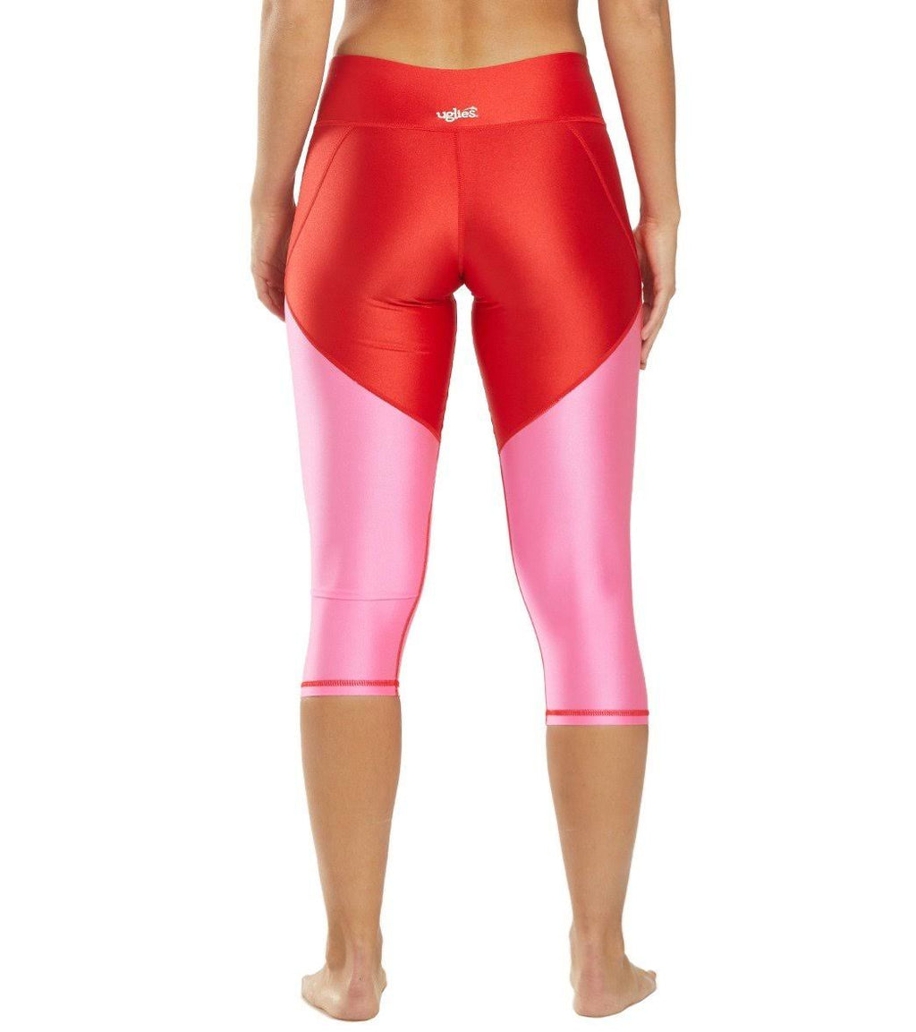 Racing Red/Fuschia Fever High Shine Capri D25500