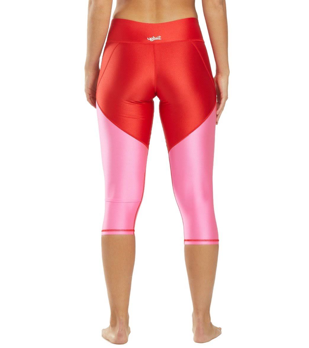 Racing Red/Fuschia Fever High Shine Capri D25500