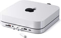 USB-C Aluminum Stand & Hub with Data Port, Card Readers, USB 3.0 & Headphone Jack C868