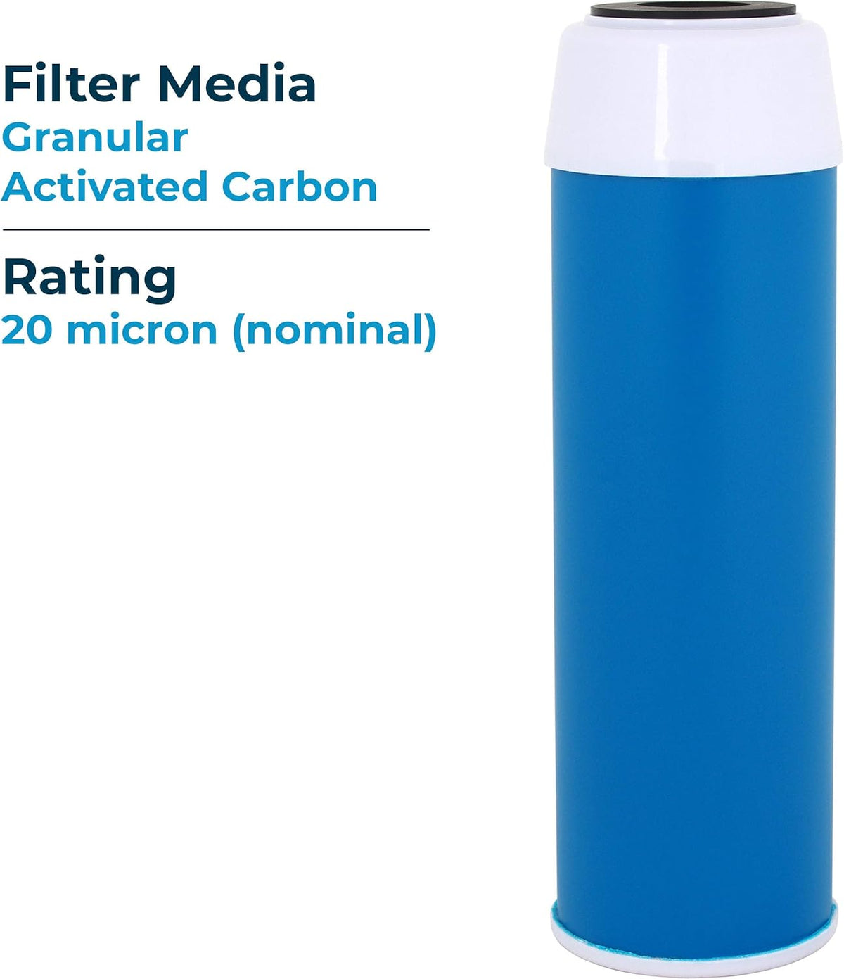 20 Micron GAC Water Filter Cartridge (12 Pack) B9078
