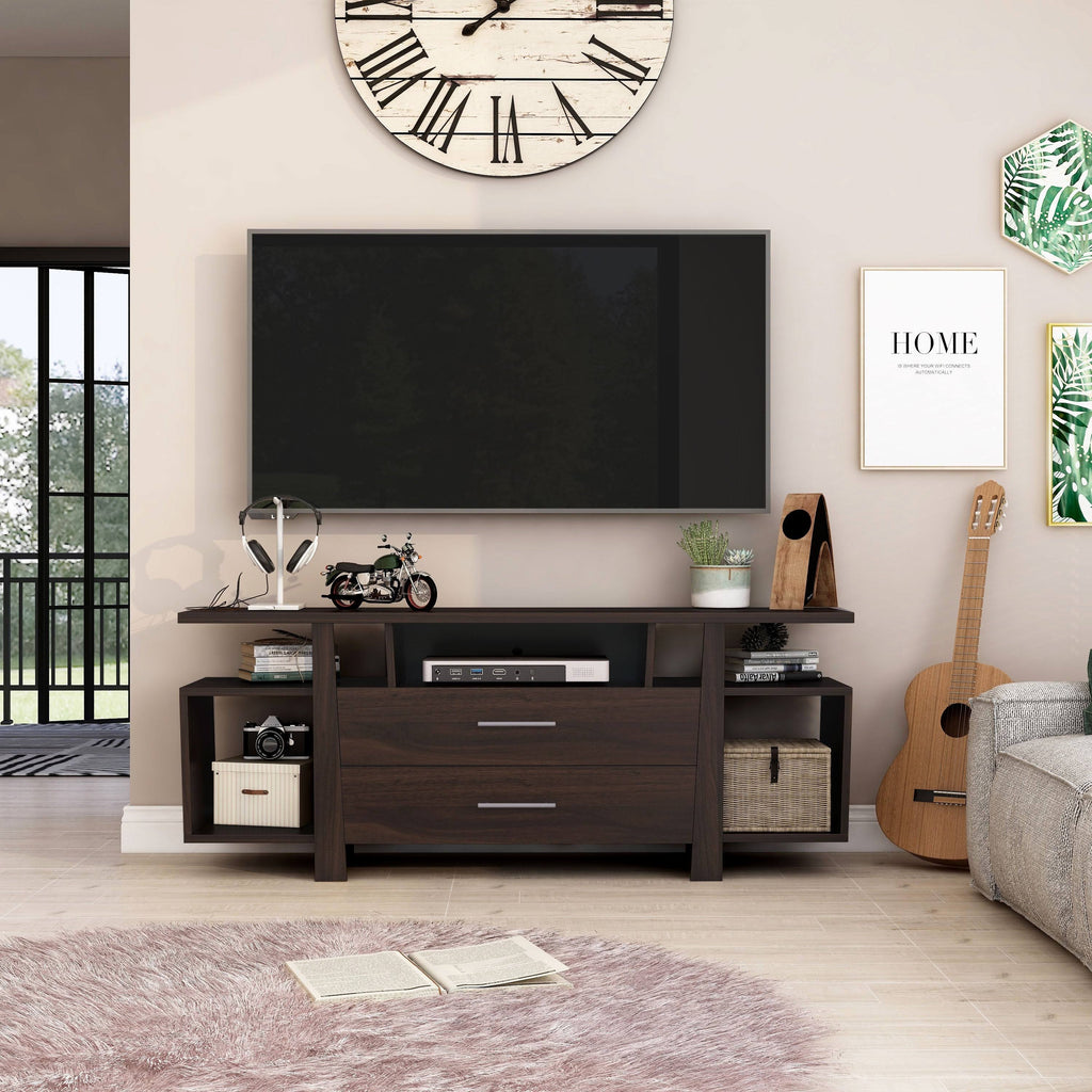 Wenge Multi-Storage TV Stand H148