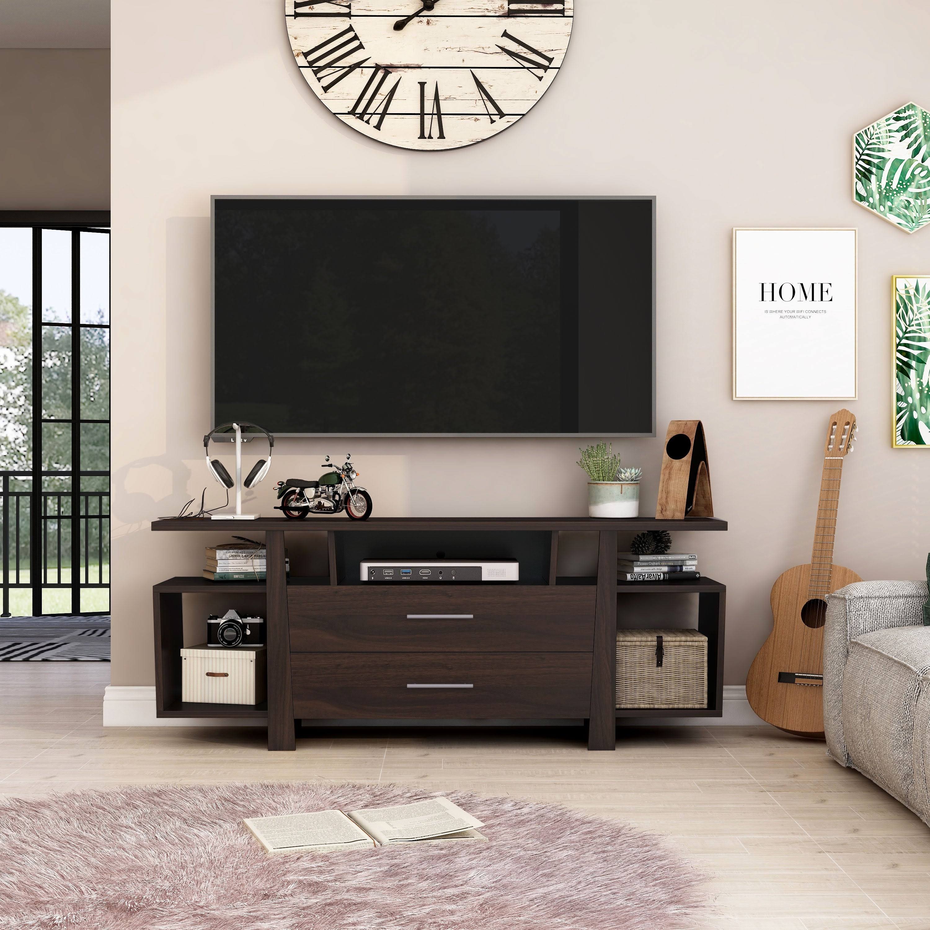 Wenge Multi-Storage TV Stand H148