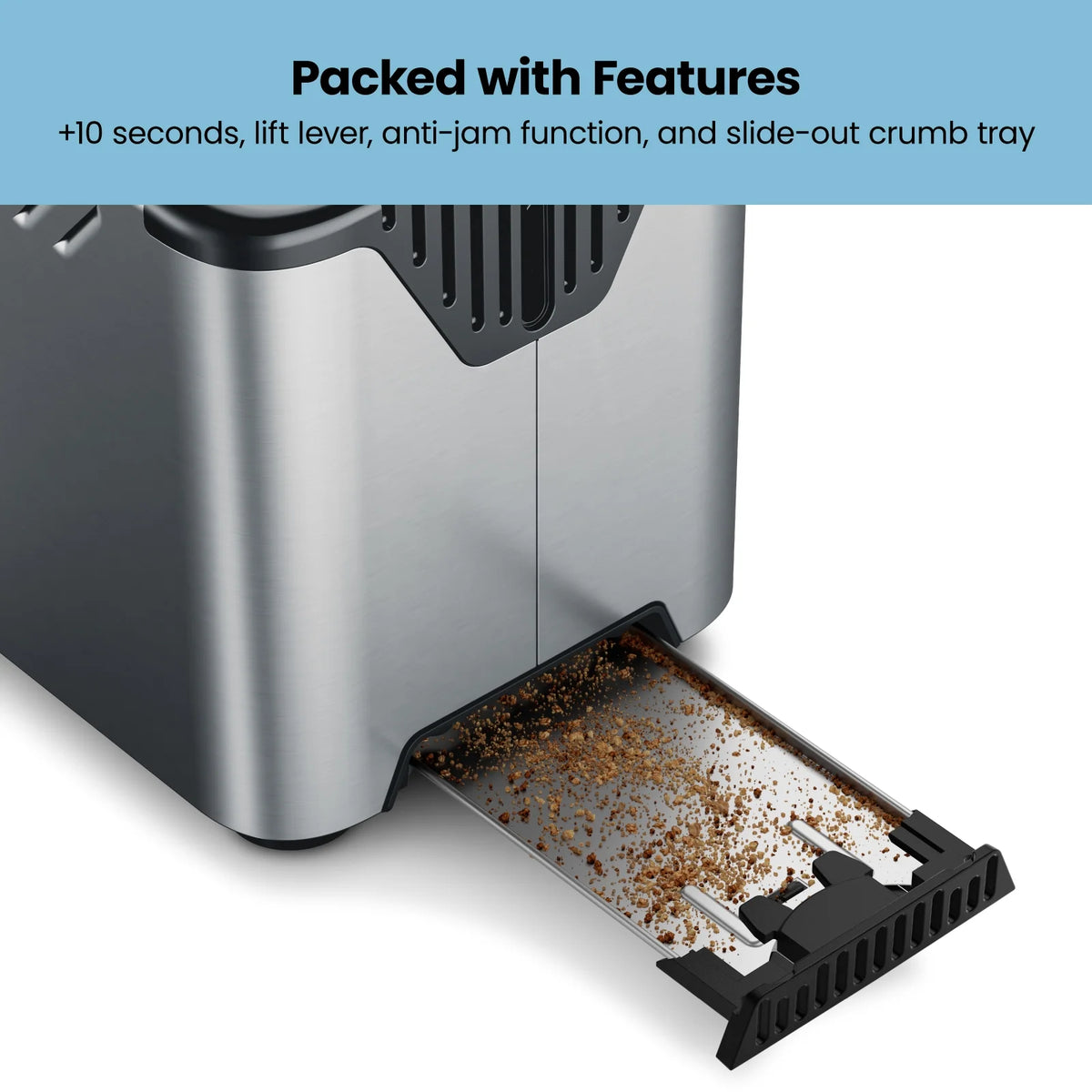 4 Slice Digital Toaster with Extra-Wide Slots R83372