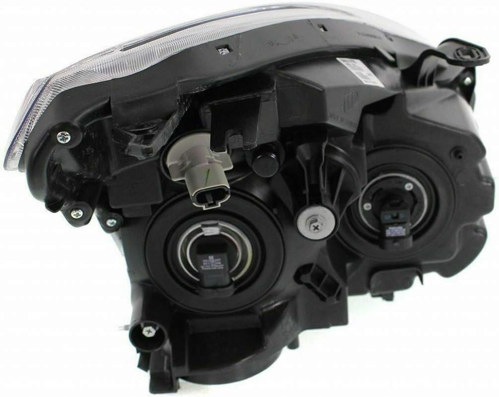 Headlight Assembly for Nissan Rogue 2008 Driver Side Halogen U298726