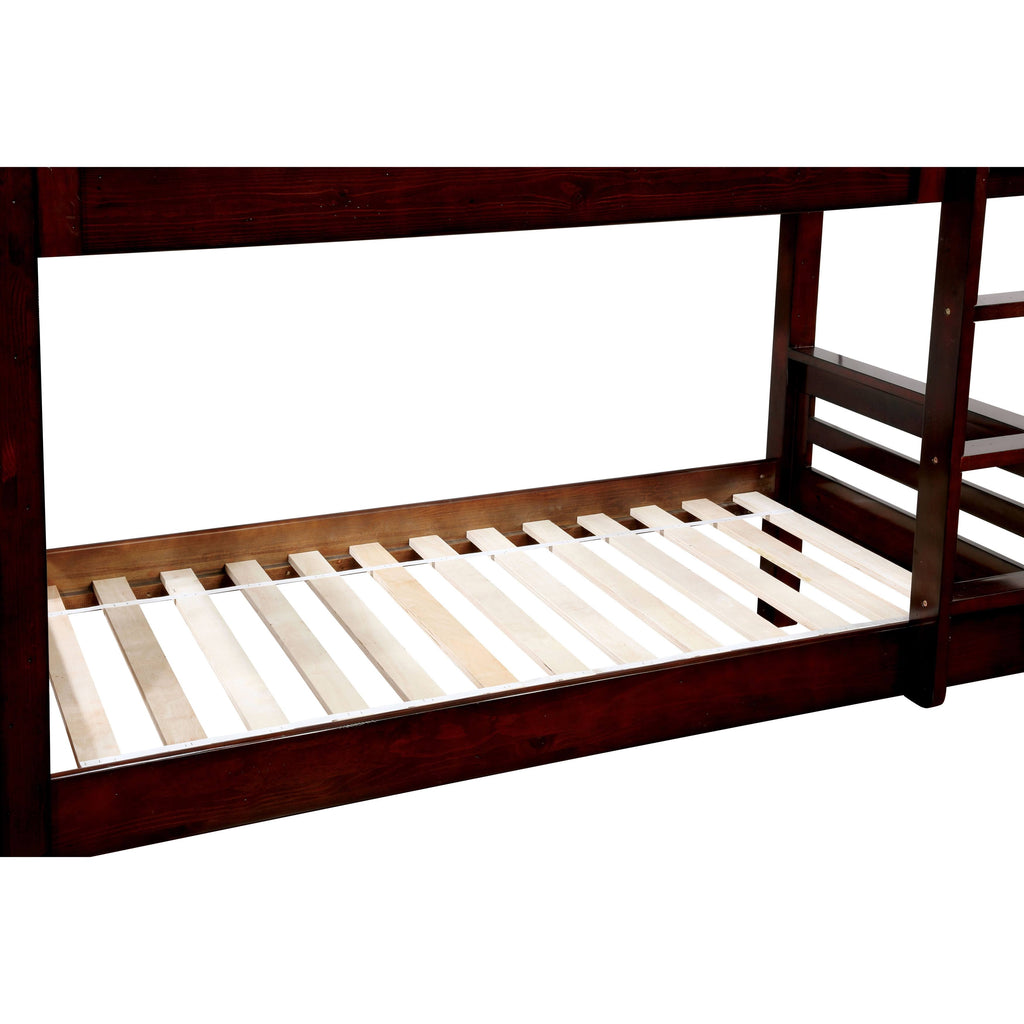 Walnut Solid Wood Bunk G80258