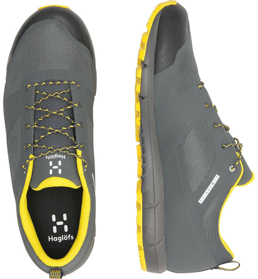 Magnetite/Signal Yellow Low Proof Hiking Shoes U78199
