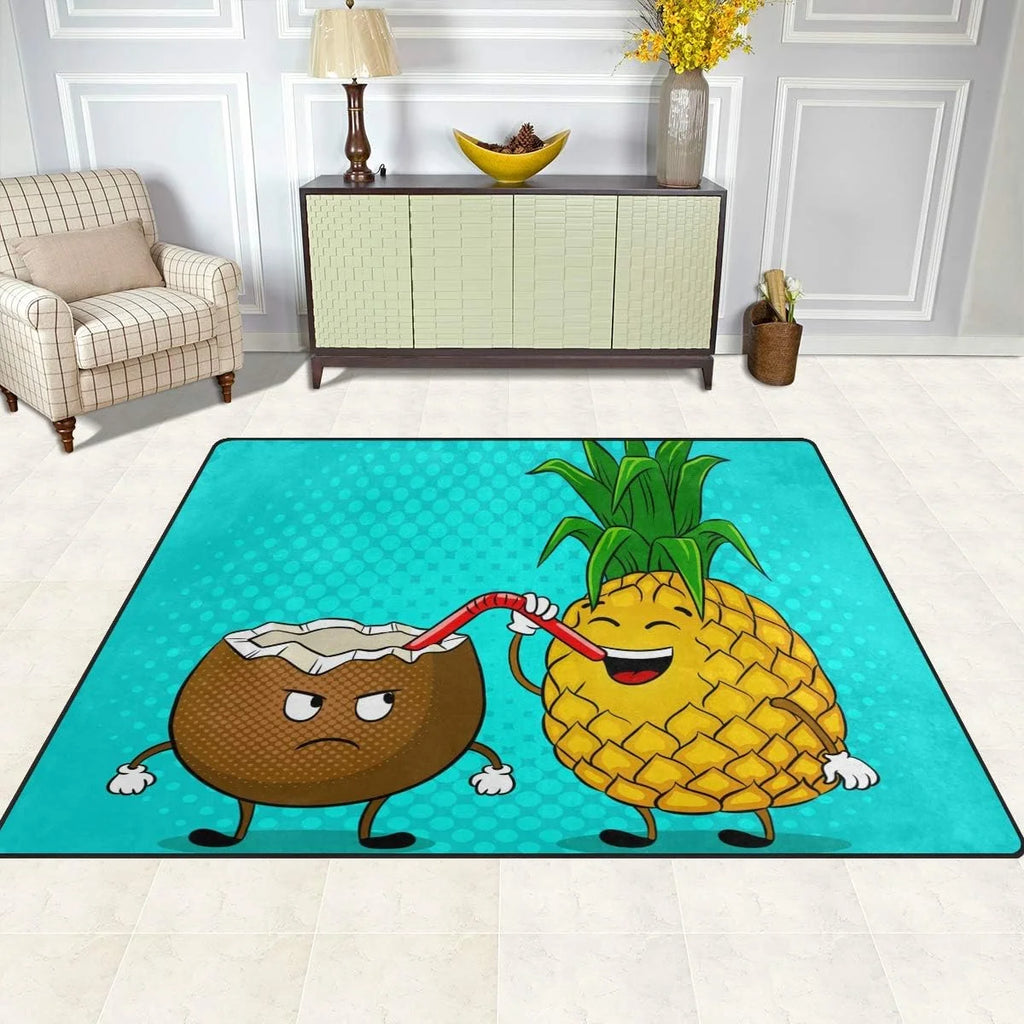 Pineapple Carpet Mats Area Rug B704866