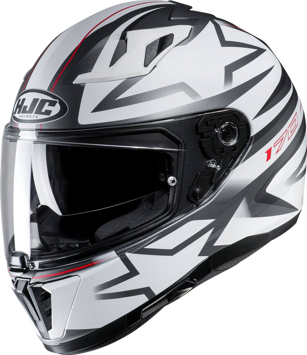 White S Motorcycle Helmet T4035