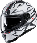 White S Motorcycle Helmet T4035