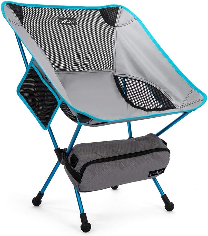 Compact Folding Camping Chair with Carry Bag K62705